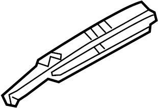 View G6215-1PAMA Body A-Pillar Reinforcement (Left, Front) Full-Sized Product Image