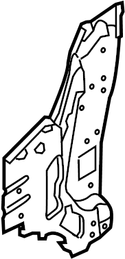 View F7601-9JHMA Body A-Pillar (Left) Full-Sized Product Image