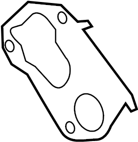 View 11062-5ZM0A Gasket Water Outlet.  Full-Sized Product Image