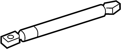 View 65470-1LB0A Stay Hood.  Full-Sized Product Image