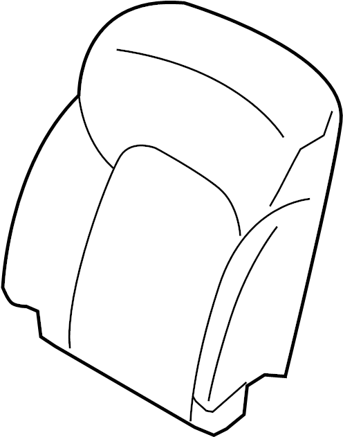 View 87670-1LB1B Seat Back Cushion Cover (Front) Full-Sized Product Image
