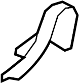 View 88459-5ZW0A Cover RECLINING Device, Inner.  (Left) Full-Sized Product Image