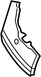 View 62044-EA810 Bumper Cover Bracket (Right, Front) Full-Sized Product Image