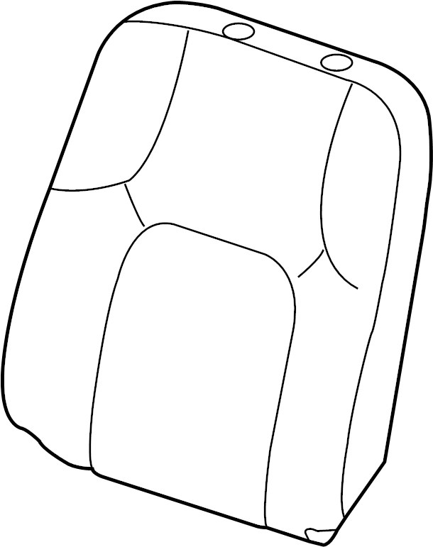 View 87650-9BL6A Seat Back (Front) Full-Sized Product Image