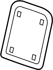 View 88716-EA501 Seat Back Panel (Rear) Full-Sized Product Image