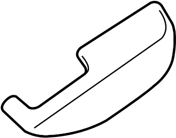 View 80941-ZP10D Door Armrest (Left, Front) Full-Sized Product Image