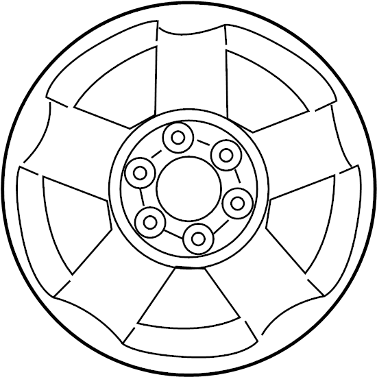 View 40300-EA41C Wheel Full-Sized Product Image