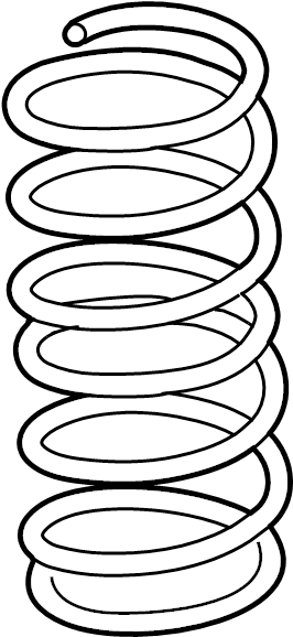 View 54010-EA011 Coil Spring (Front) Full-Sized Product Image