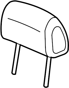 Ver 86400-ZP22A APOYACABEZA ASIENTO DELANTERO Imagen de tamaño completo