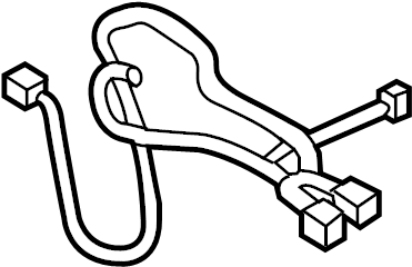 View 87019-EA200 Power Seat Wiring Harness (Right, Front) Full-Sized Product Image