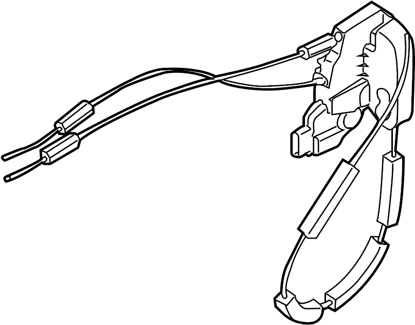 View 80500-ZS11A Lock and Remote Control Door.  (Right, Front) Full-Sized Product Image