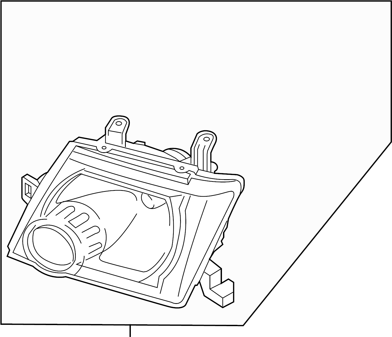 View 26060-ZL00A Headlight (Left) Full-Sized Product Image