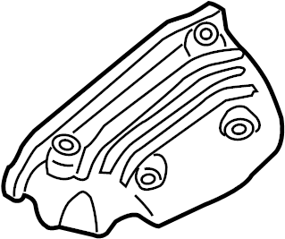 View 16590-EA200 Cover Exhaust Manifold.  Full-Sized Product Image