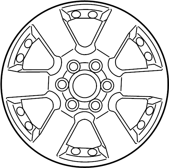 View 40300-ZL06B Wheel Full-Sized Product Image