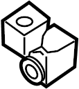 View 48353-EA000 Bracket Steering Gear Mounting.  Full-Sized Product Image