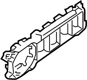 View 25412-ZP30A Instrument Panel Bezel Full-Sized Product Image