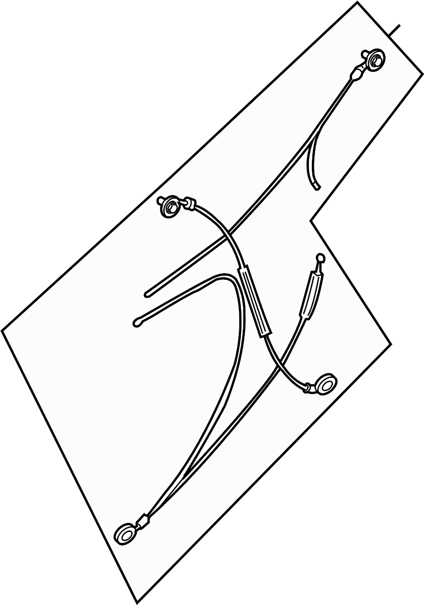 View 80721-EA000 Window Regulator (Left) Full-Sized Product Image