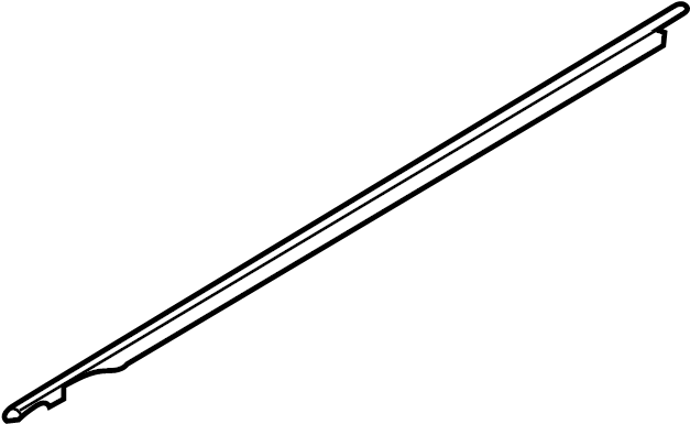 View 82820-EA000 Door Belt Molding (Right, Rear) Full-Sized Product Image