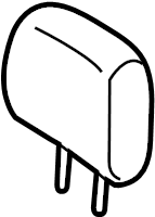 Ver 86430-9PF0B APOYACABEZA ASIENTO TRASERO Imagen de tamaño completo