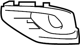View 62256-9PF0B Fog Light Trim (Front) Full-Sized Product Image