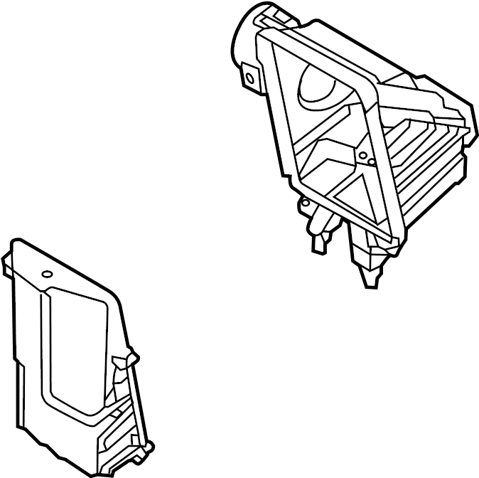 View 16526-4BA4A Air Cleaner Housing Cover. Body Cleaner. Duct Air.  Full-Sized Product Image