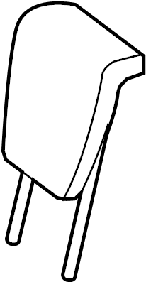View 86480-4BA0A Headrest Full-Sized Product Image