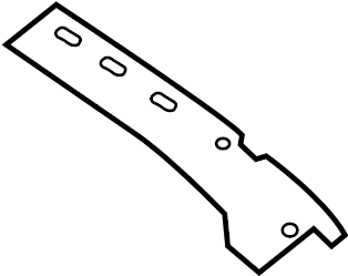 View G3230-4BAMA Roof Header Panel (Front, Rear) Full-Sized Product Image