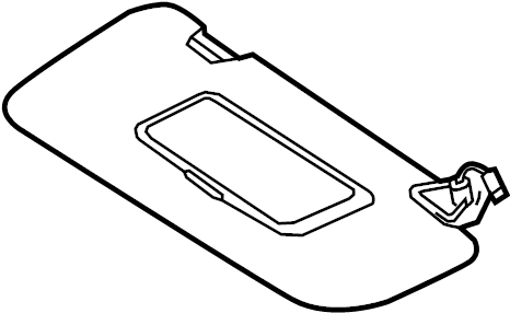 1999 nissan altima sun shop visor