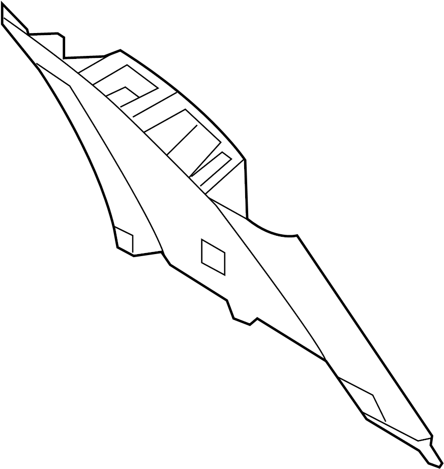 View 84941-7FA5A Interior Quarter Panel Trim Panel (Left, Upper) Full-Sized Product Image