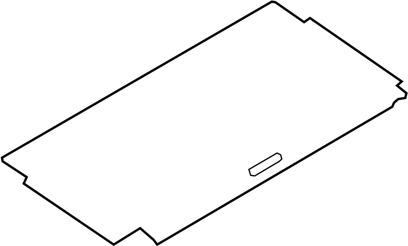 View 849B9-4BA2A Floor Storage Compartment Lid Full-Sized Product Image
