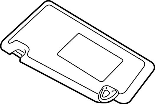 Ver 96401-5RL1A VISERA IZQ Imagen de tamaño completo