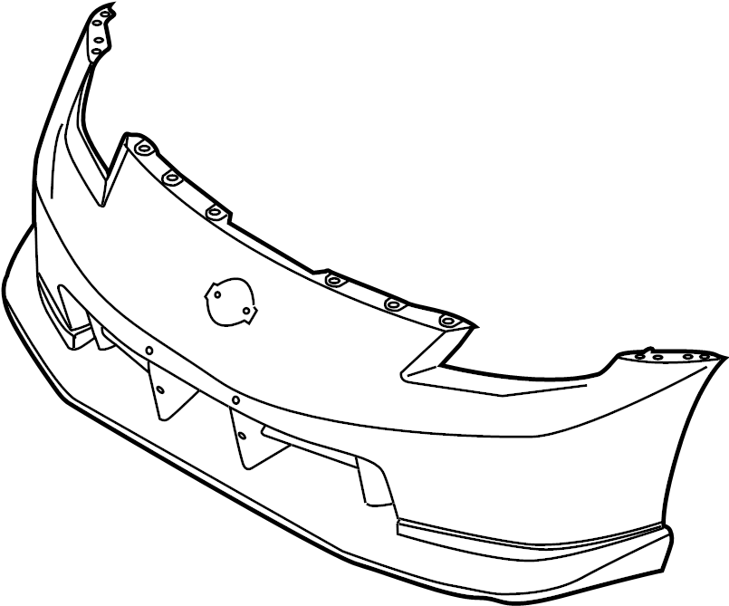 View FBM22-1A45H Bumper Cover (Front) Full-Sized Product Image