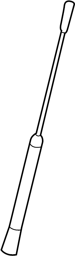 View 28215-9V500 Radio Antenna Mast Full-Sized Product Image