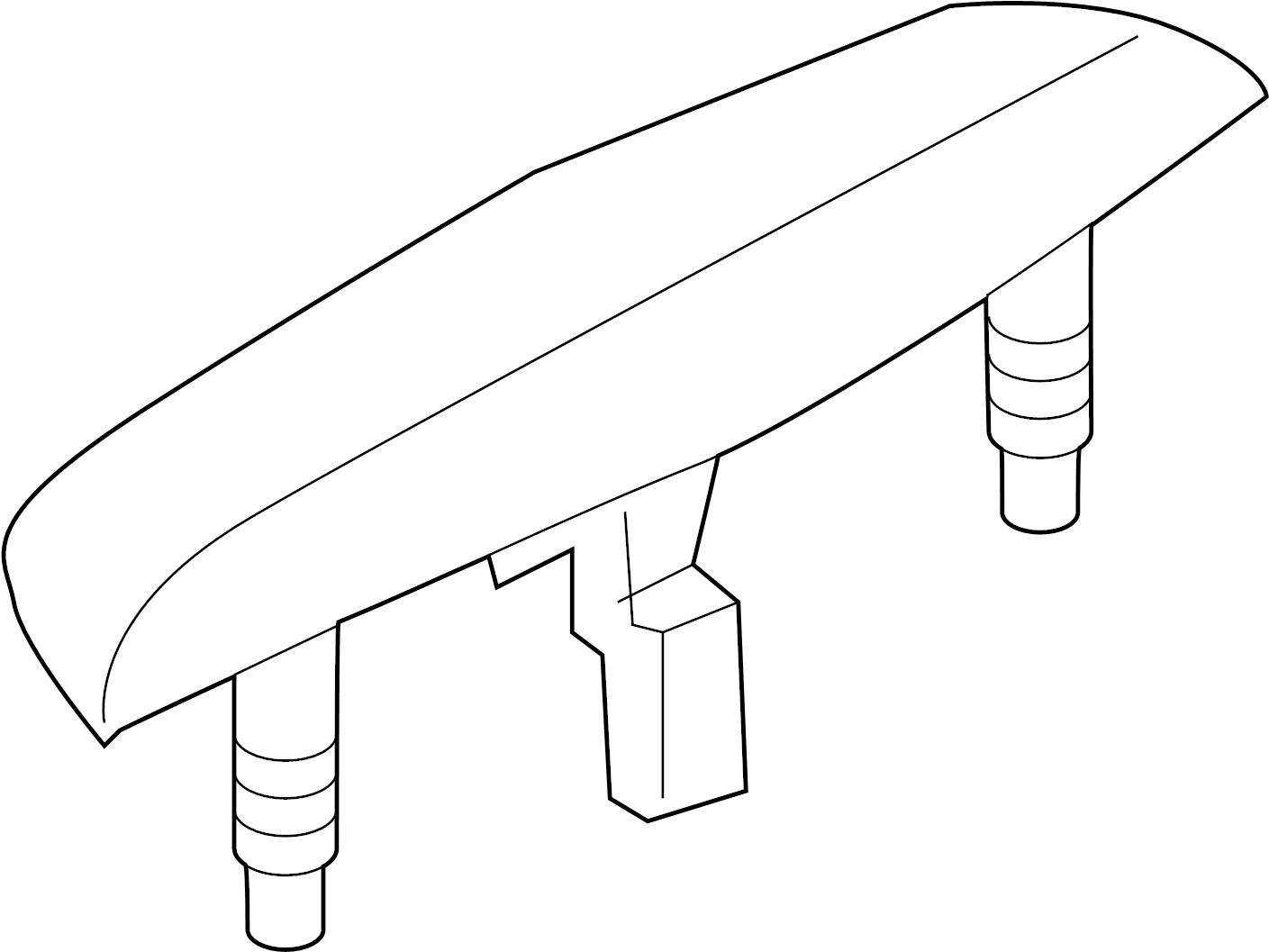 View 26590-CF41A Center High Mount Stop Light Full-Sized Product Image