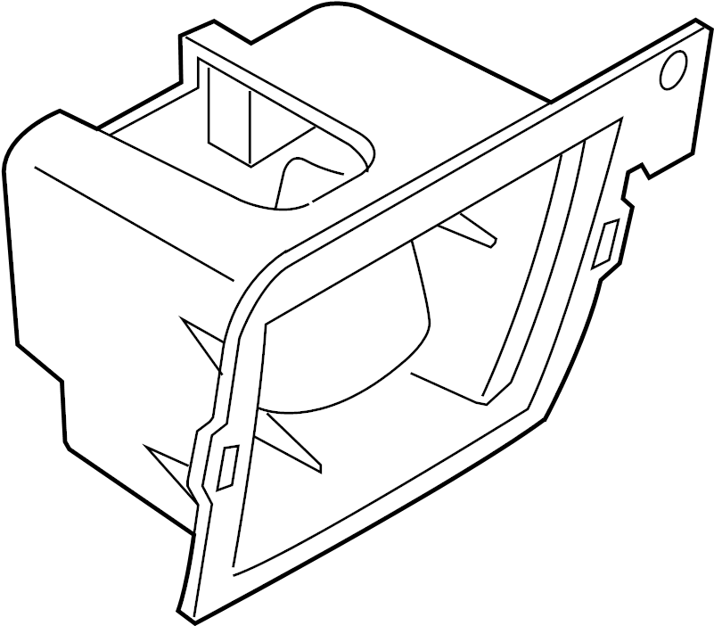 View 26981-1EA0A Fog Light Bracket (Rear) Full-Sized Product Image
