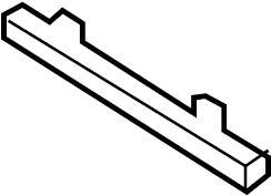 View 62224-3NK0A Bumper Cover Bracket (Right, Front) Full-Sized Product Image