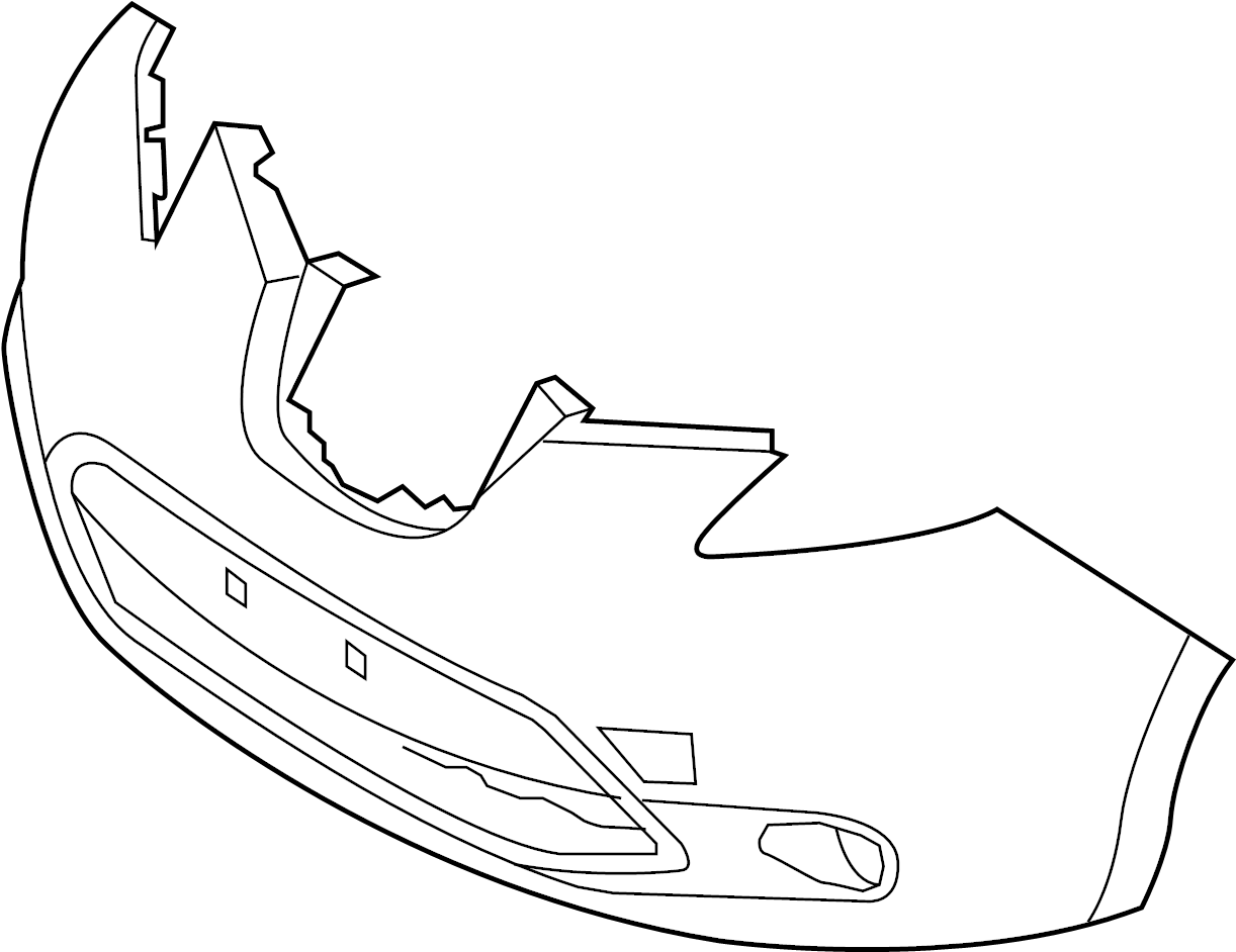 View 62022-3NF0H Bumper Cover (Front) Full-Sized Product Image