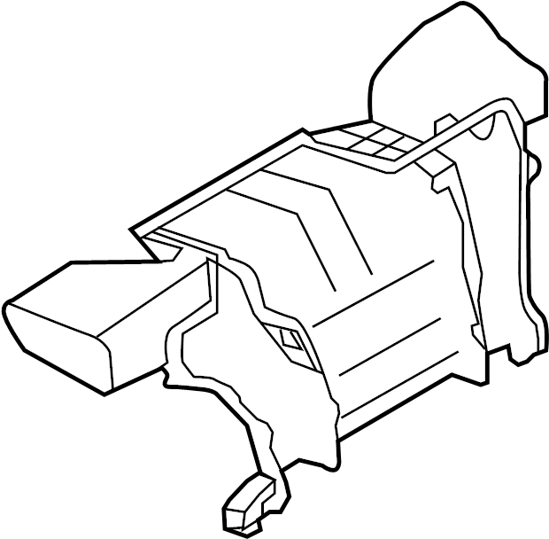 View 27815-4DA0A Cabin Air Intake Duct Full-Sized Product Image