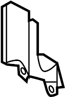 View 24384-3NA1A Relay Box Bracket Full-Sized Product Image
