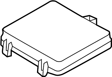 View 24382-3NF0A Fuse Box Cover Full-Sized Product Image