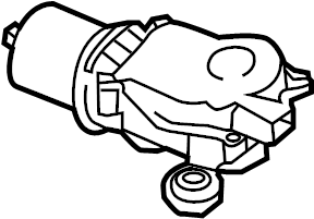 View 28810-3NF0L Windshield Wiper Motor Full-Sized Product Image