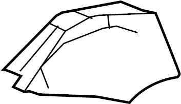 View 68247-3NF0A Instrument Cluster Visor Full-Sized Product Image