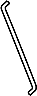 View 80515-3NF0A Door Lock Operating Rod (Left, Front) Full-Sized Product Image