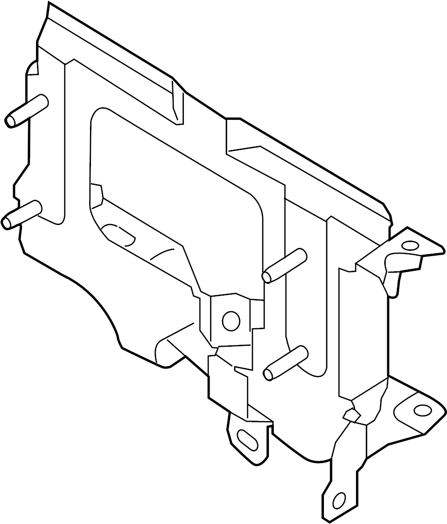 View 23714-3RC0A Bracket Control Unit.  Full-Sized Product Image