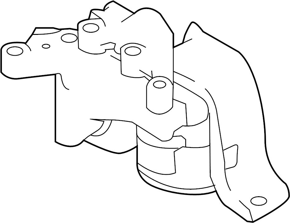 View 11210-1KC0C Engine Mount (Right, Front) Full-Sized Product Image