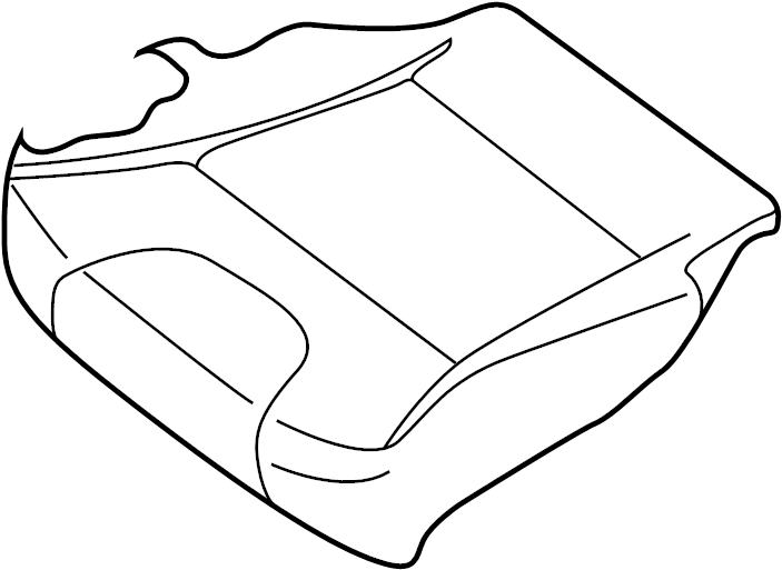 View 87370-3YU3B Seat Cover (Front) Full-Sized Product Image