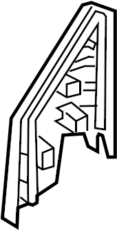 View 80293-4AF0A Door Window Molding (Left, Front) Full-Sized Product Image