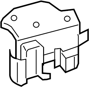 View 55429-3SH0A Beam Axle Bracket (Right, Rear) Full-Sized Product Image