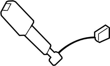 View 86842-ZX68B Seat Belt Receptacle (Right, Front) Full-Sized Product Image