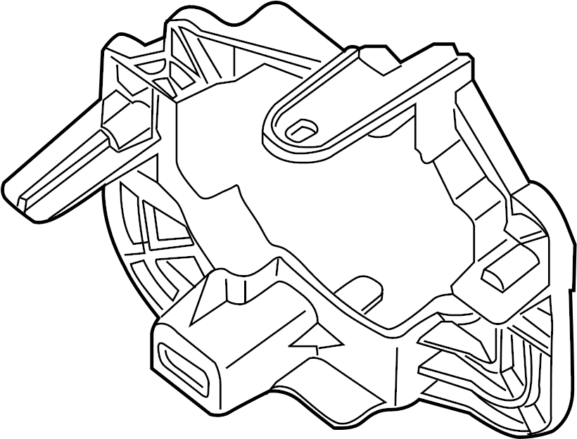 View 26915-JA00A Fog Light Bracket (Left) Full-Sized Product Image